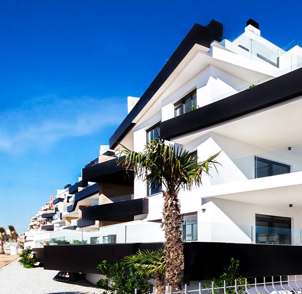Gated community apartments